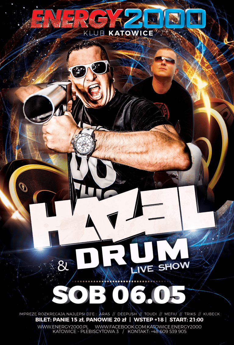 Crazy HAZEL and DJ DRUM Live act