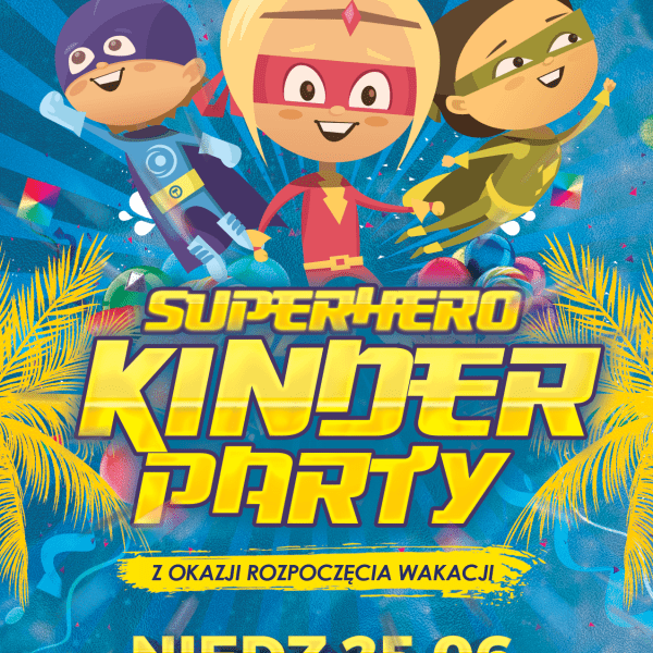 KINDER PARTY Superhero