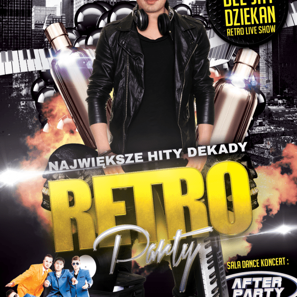 Retro Party – DJ Dziekan + koncert AfterParty