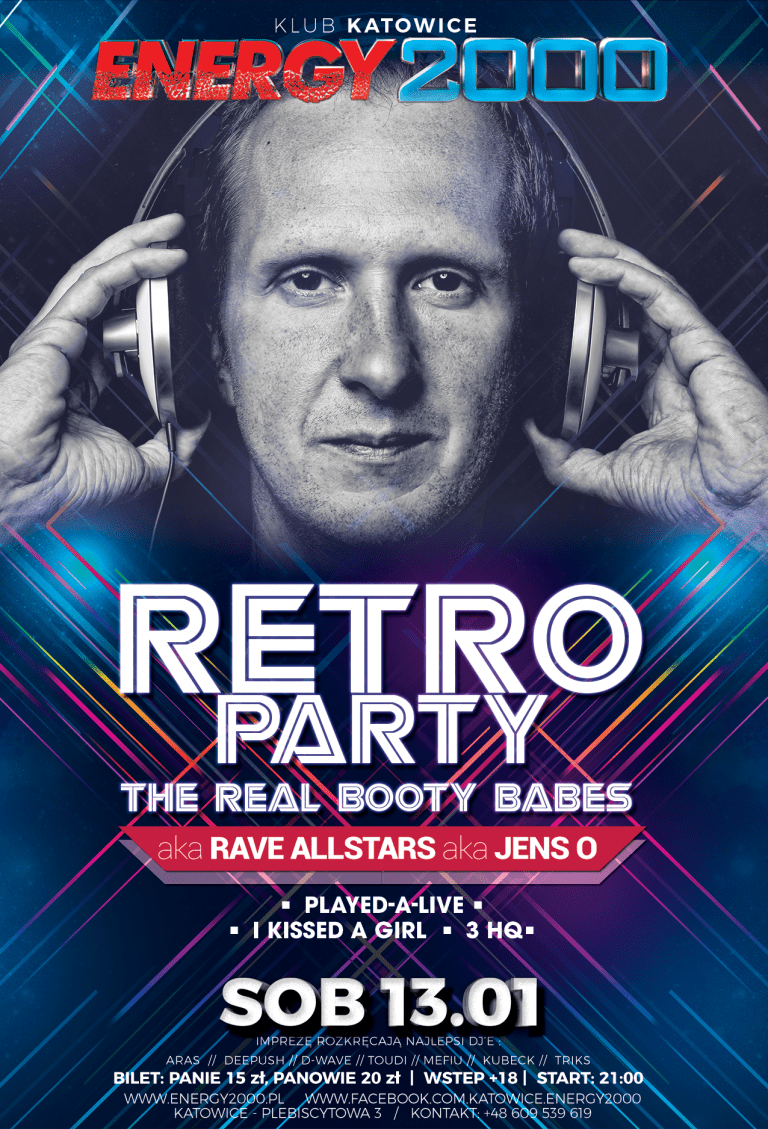 RETRO PARTY – THE REAL BOOTY BABES