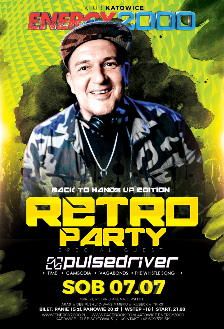 RETRO PARTY – PULSEDRIVER – HANDS UP