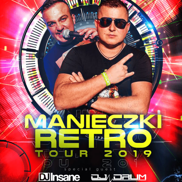 MANIECZKI RETRO TOUR ★ INSANE/ DRUM