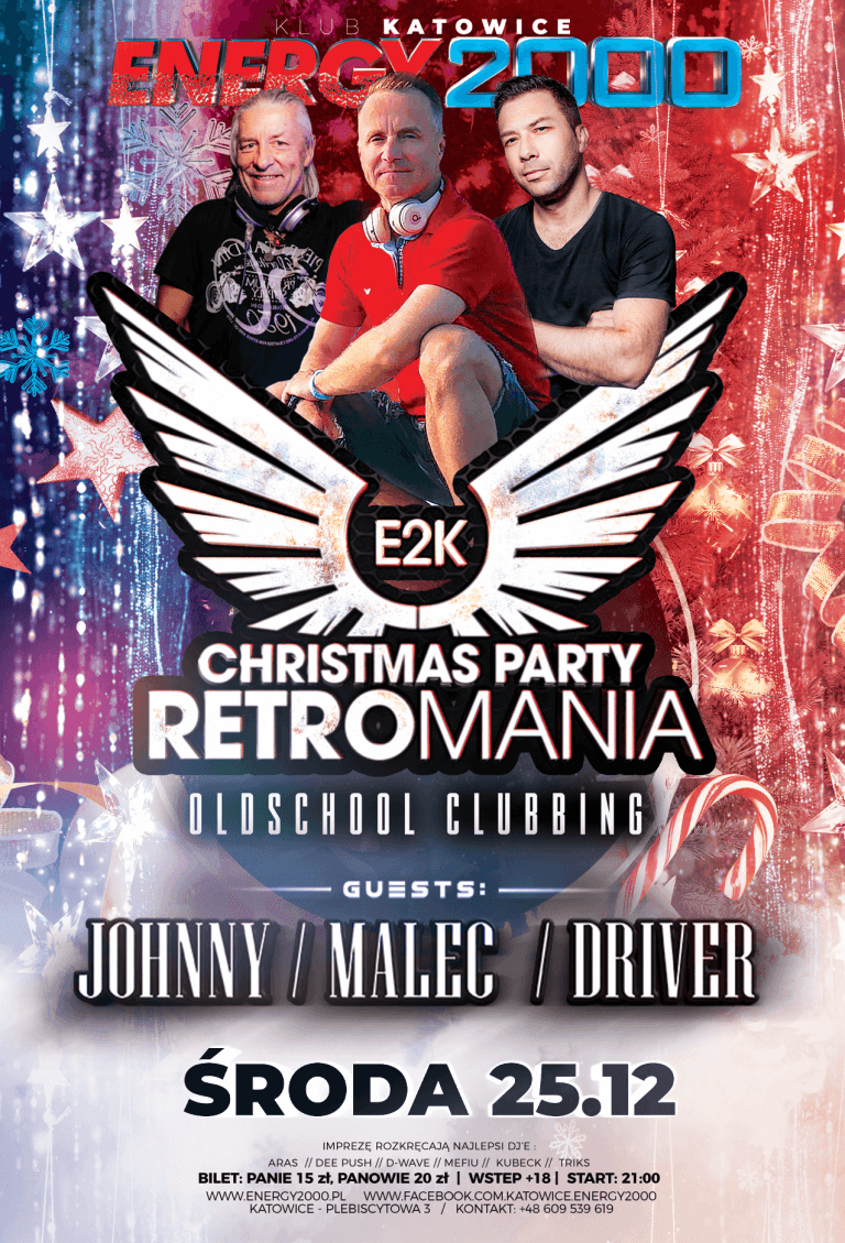 Retromania Christmas Party ★ Johnny/ Malec/ Driver