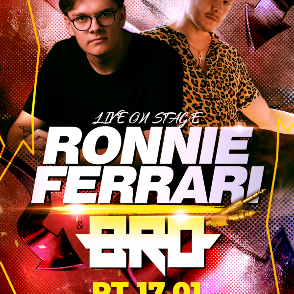 Ronnie Ferrari & BRO ☆ Live on Stage!
