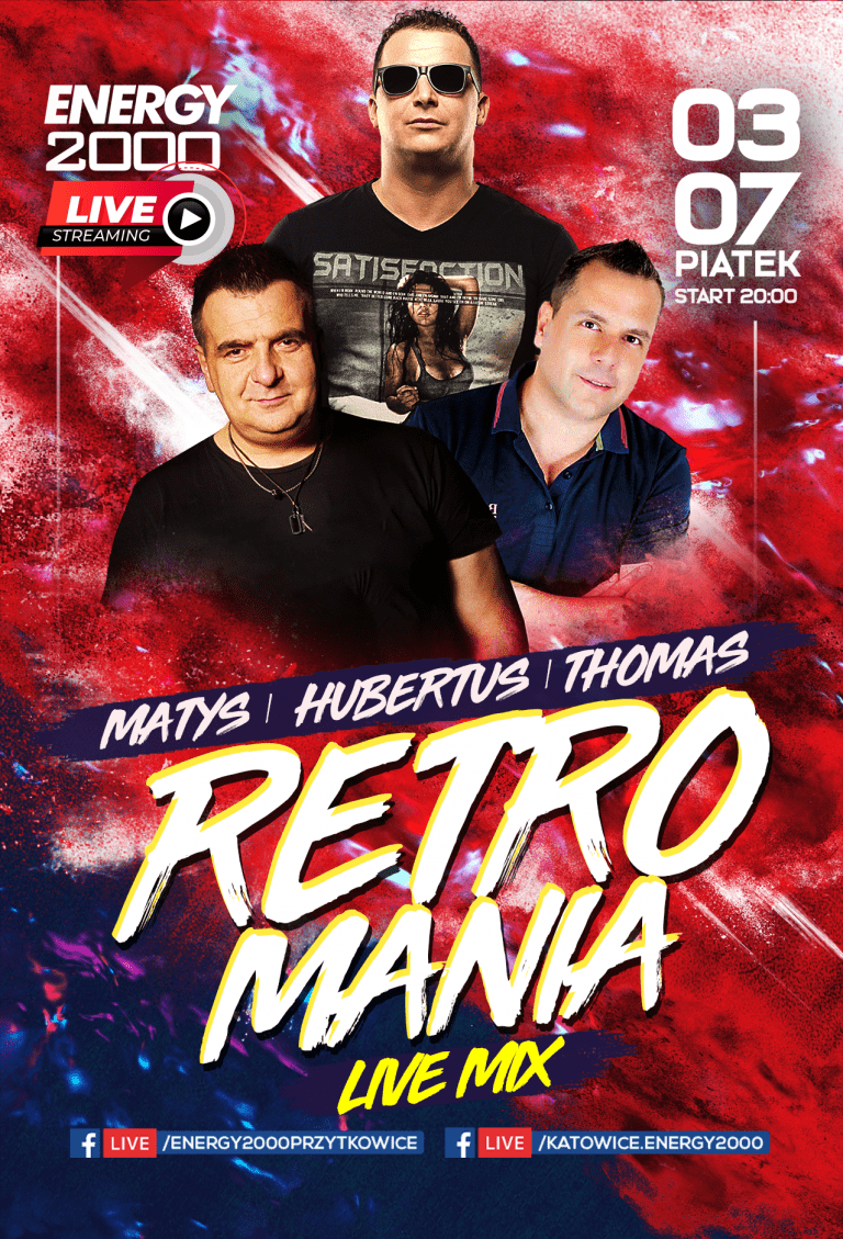 Retromania Live Stream ★ Matys/ Hubertus/ Thomas