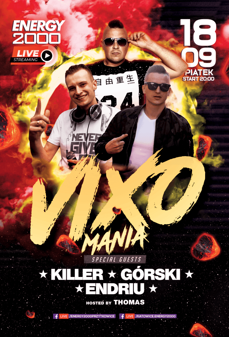 Vixomania Live Stream ★ Killer/ Górski/ Endriu