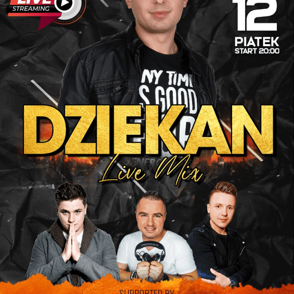 DJ DZIEKAN LIVE STREAM ★ DEE PUSH/ ARAS/ DWAVE