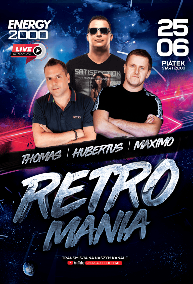 RETROMANIA LIVE ★ THOMAS/ HUBERTUS/ MAXIMO