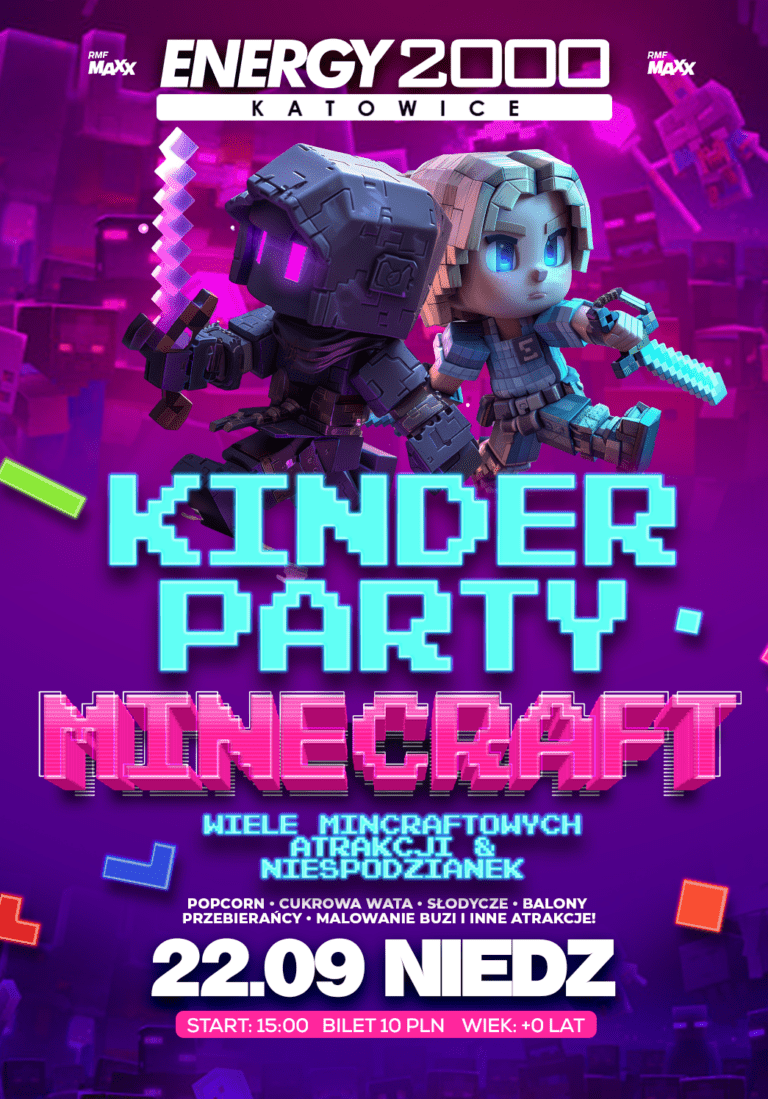 MINECRAFT KINDER PARTY ★ Niedziela 22.09