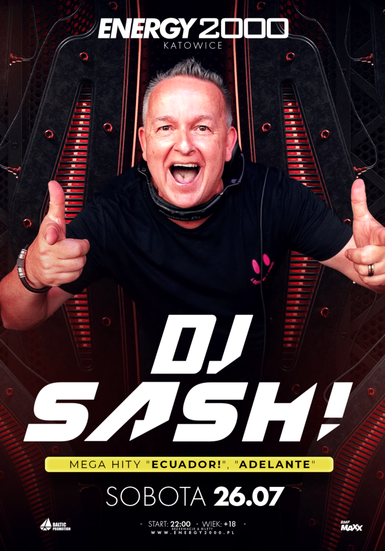 DJ SASH ★ EKVÁDOR ★ RETRO PARTY