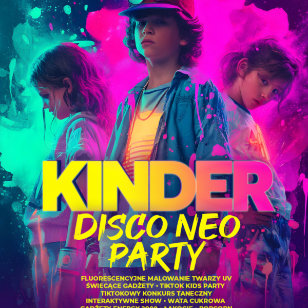 KINDER DISCO NEO PARTY ★ DZIEŃ DZIECKA ★ NIEDZIELA 01.06