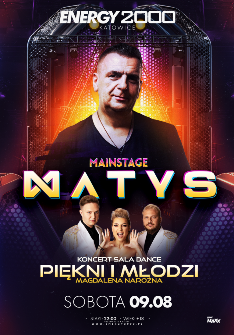 DJ MATYS ★ MAINSTAGE ★ PIĘKNI I MŁODZI – sala dance