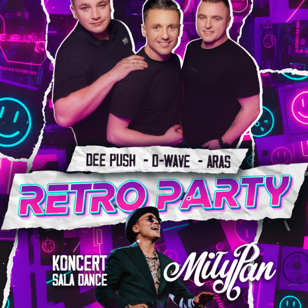 RETRO PARTY ★ MIŁY PAN – sala dance
