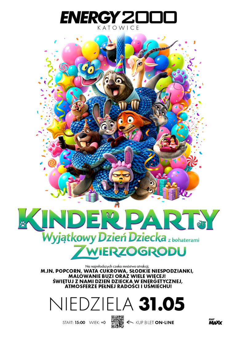 KINDER PARTY ★ DZIEŃ DZIECKA ★ ZWIERZOGRÓD ★ Niedziela 31.05