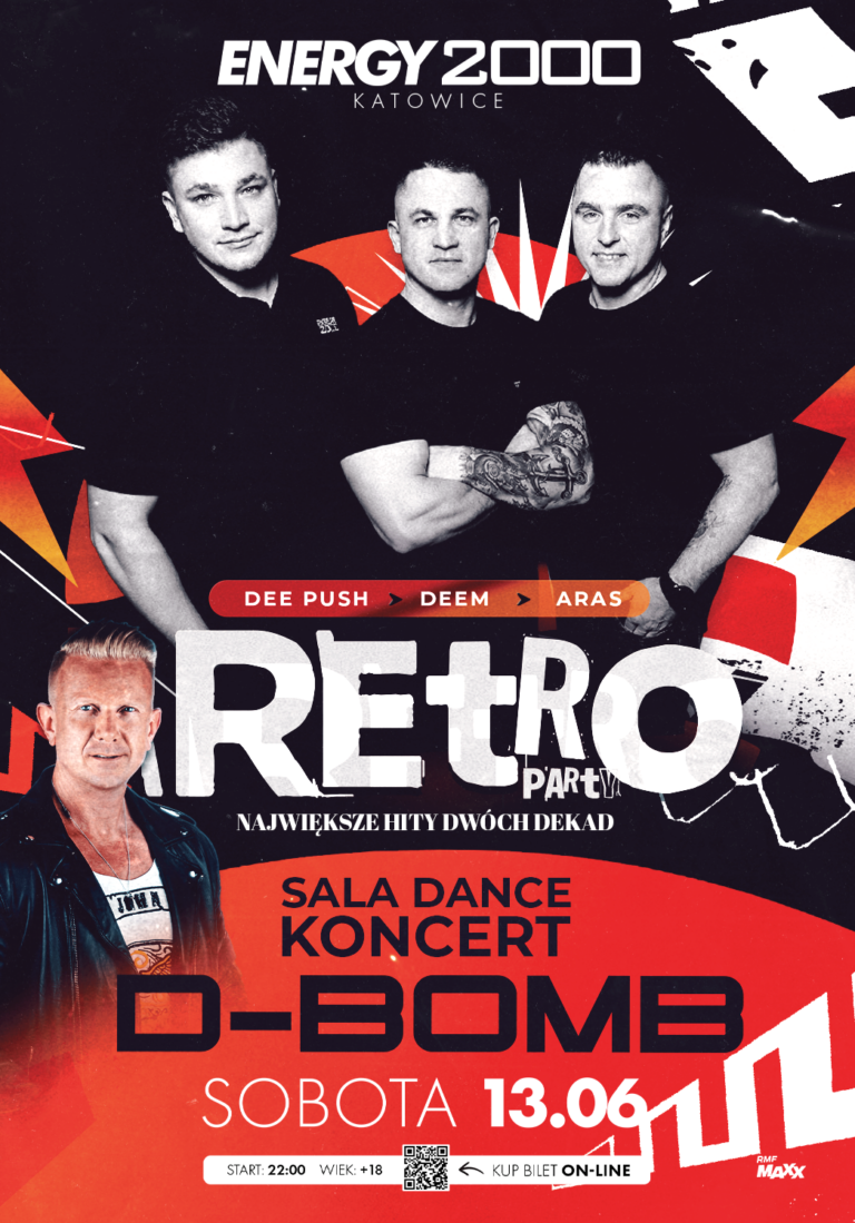 RETRO PARTY ★ D-BOMB – sala dance